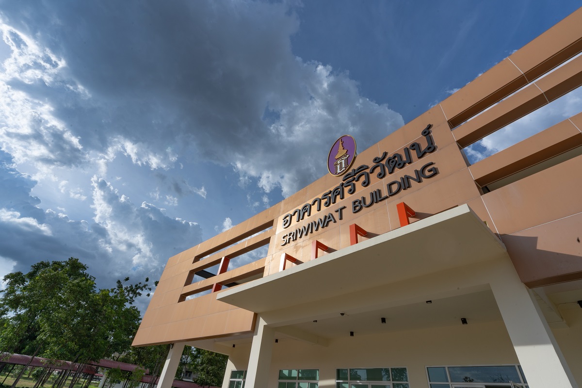 front of building